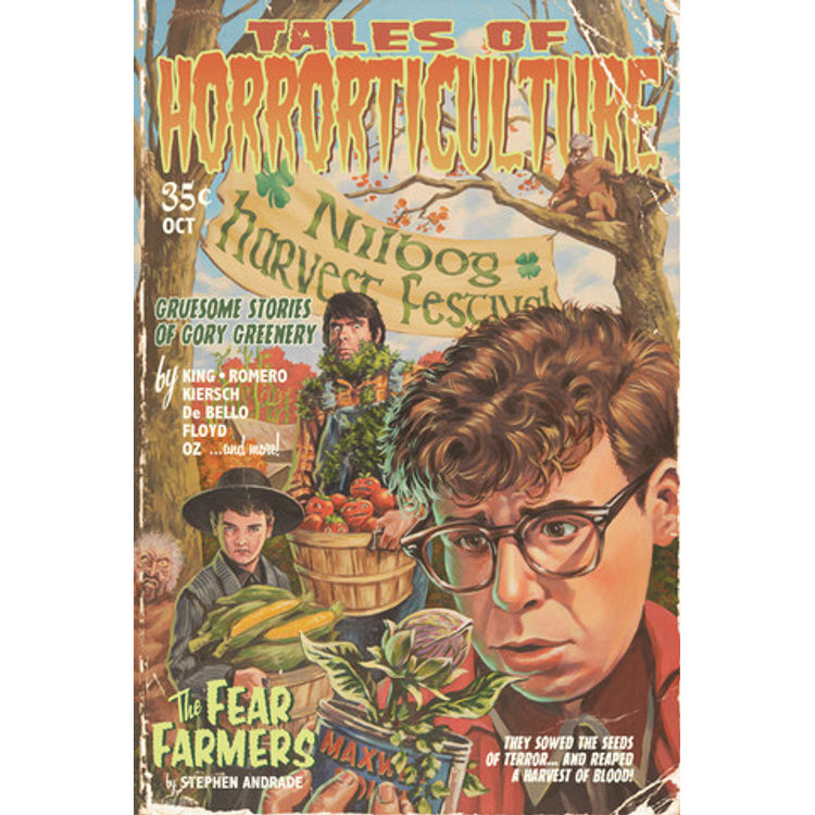 “Tales of Horrorticulture (Vintage Pulp Edition)” print by Stephen Andrade