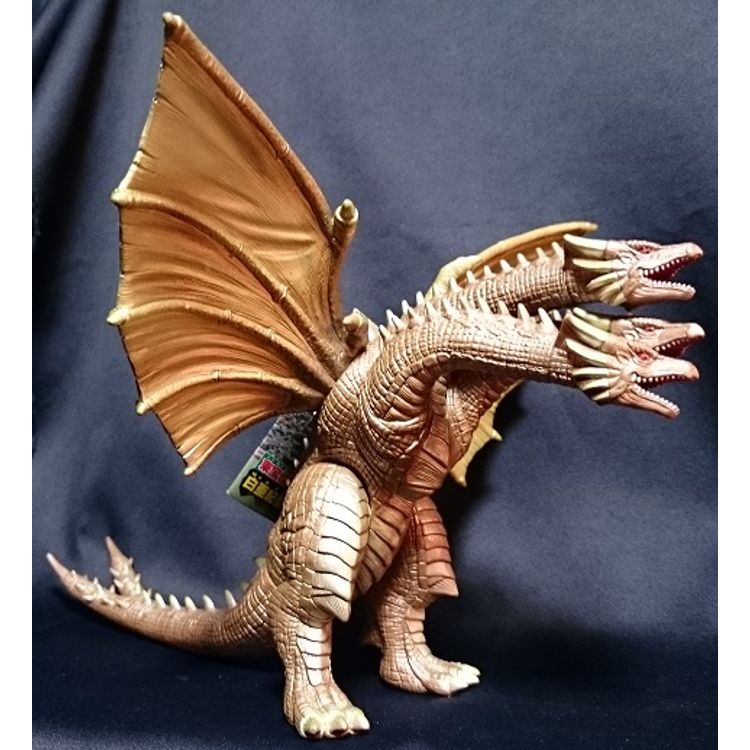 Bandai Toho Monster Series 1998 Cretaceous type King Ghidorah by TOHO