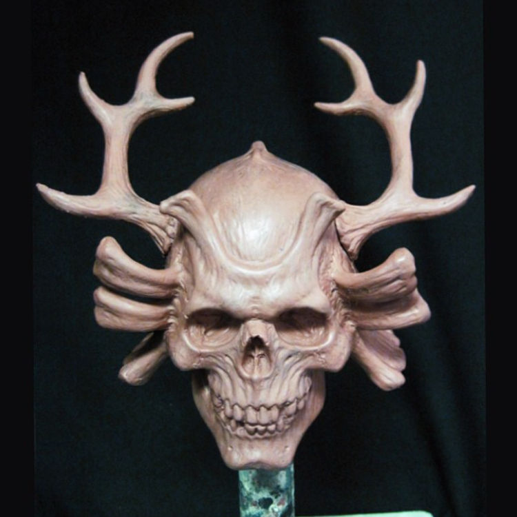 Samurai Skull by Chris Grondin (Cryptodude)