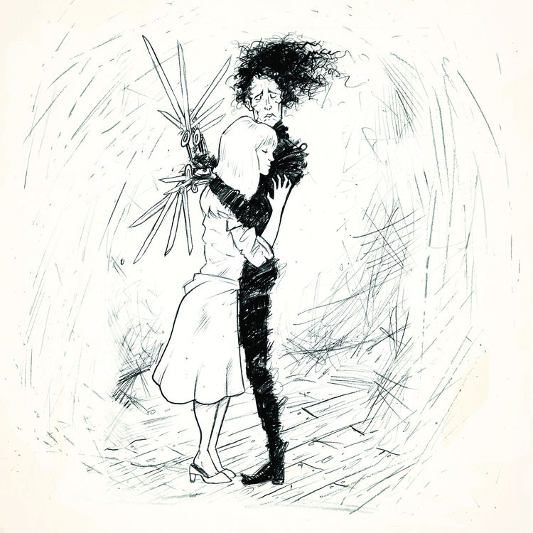 Edward Scissorhands by Mick Minogue