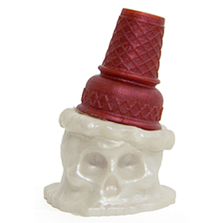 Ice Scream Man Bite Size : Red Velvet Wafer Cone by Brutherford
