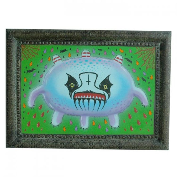 DIAMOND BEAR PAINTING by Snatchpunch Creature Cartel