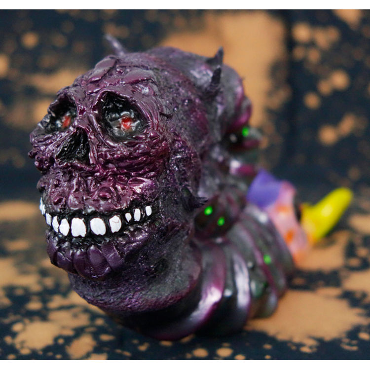 Gorgoloid x MechaVirus Necro-Ammonaito (Dark shell) by Mechavirus (Todd Robertson)
