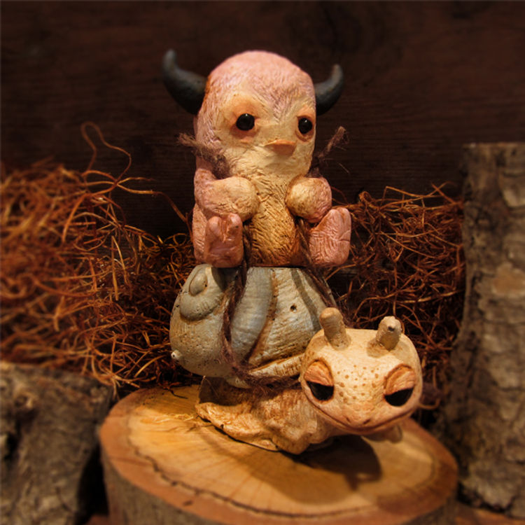 Snail Rider Sicklings (lavender) by Yosiell Lorenzo