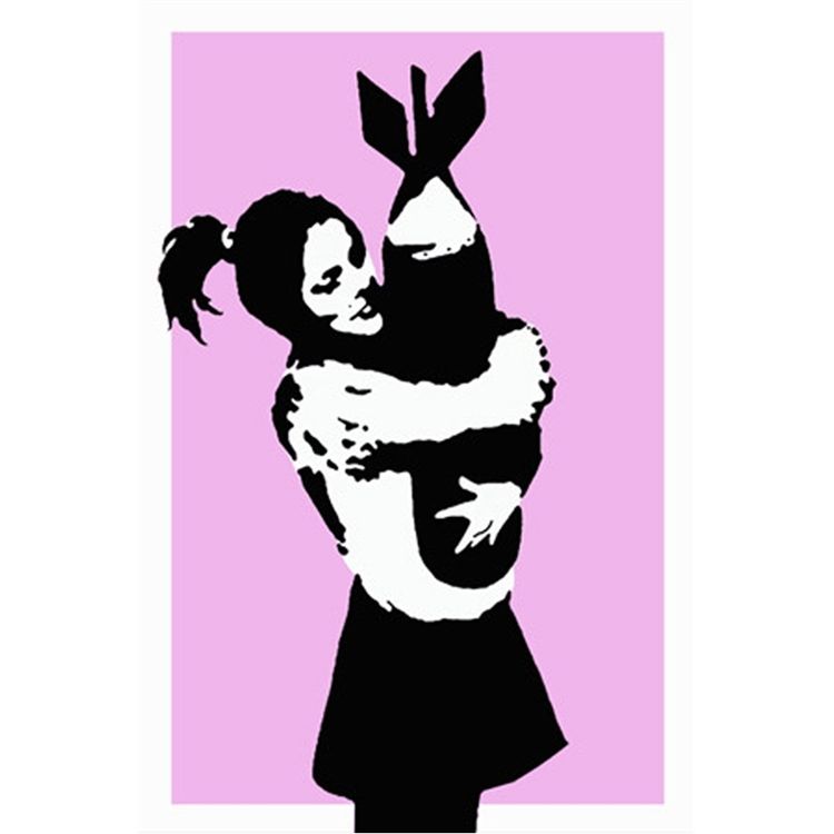 Bomb Hugger by Banksy