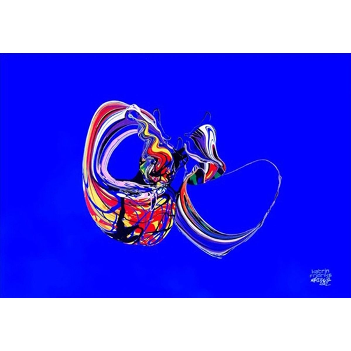 Golden Awareness (Blue Reflected)