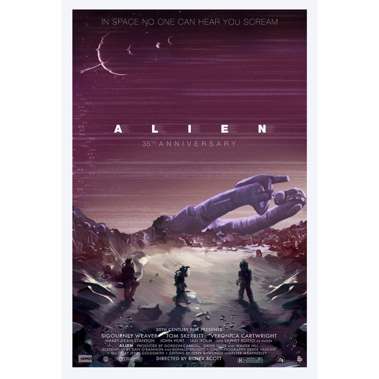 "Alien 35th Anniversary" Large by Scott Hopko