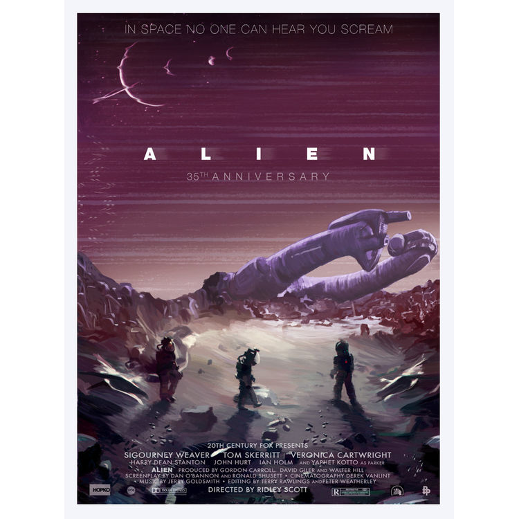 "Alien 35th Anniversary" Medium by Scott Hopko