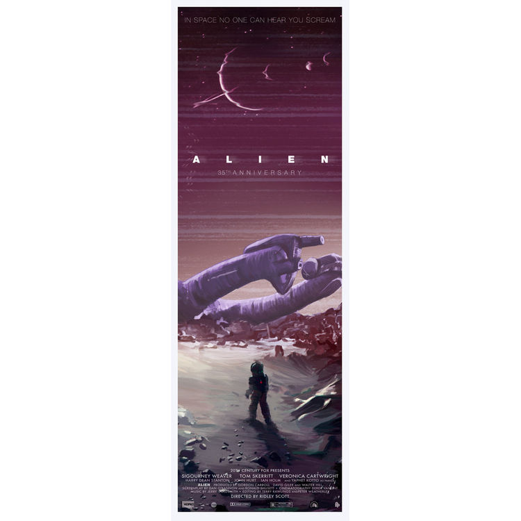 "Alien 35th Anniversary" Tall by Scott Hopko