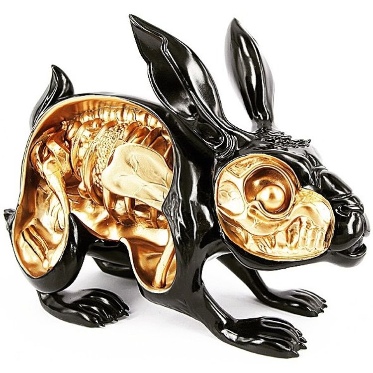 LEPUS PELLIS OS OMENTUM - BLACK GOLD by Nychos