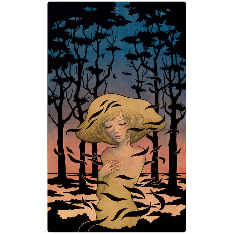 Shadows - Print by Audrey Kawasaki