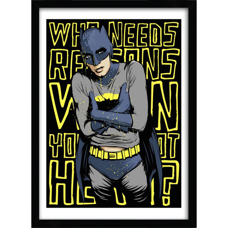 WHO NEEDS REASONS WHEN YOU'VE GOT HERO? by Butcher Billy