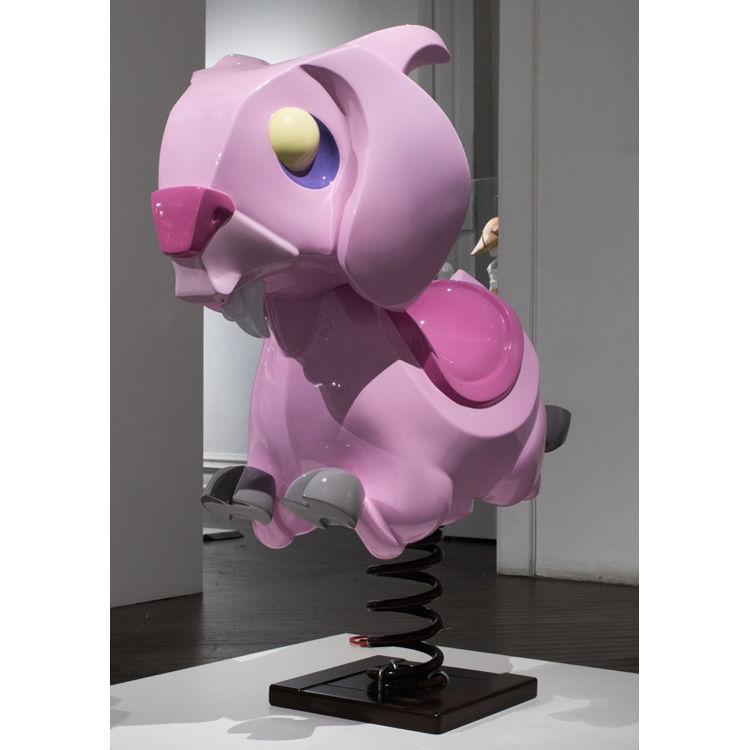 Solitary Rider - pink by Coarse