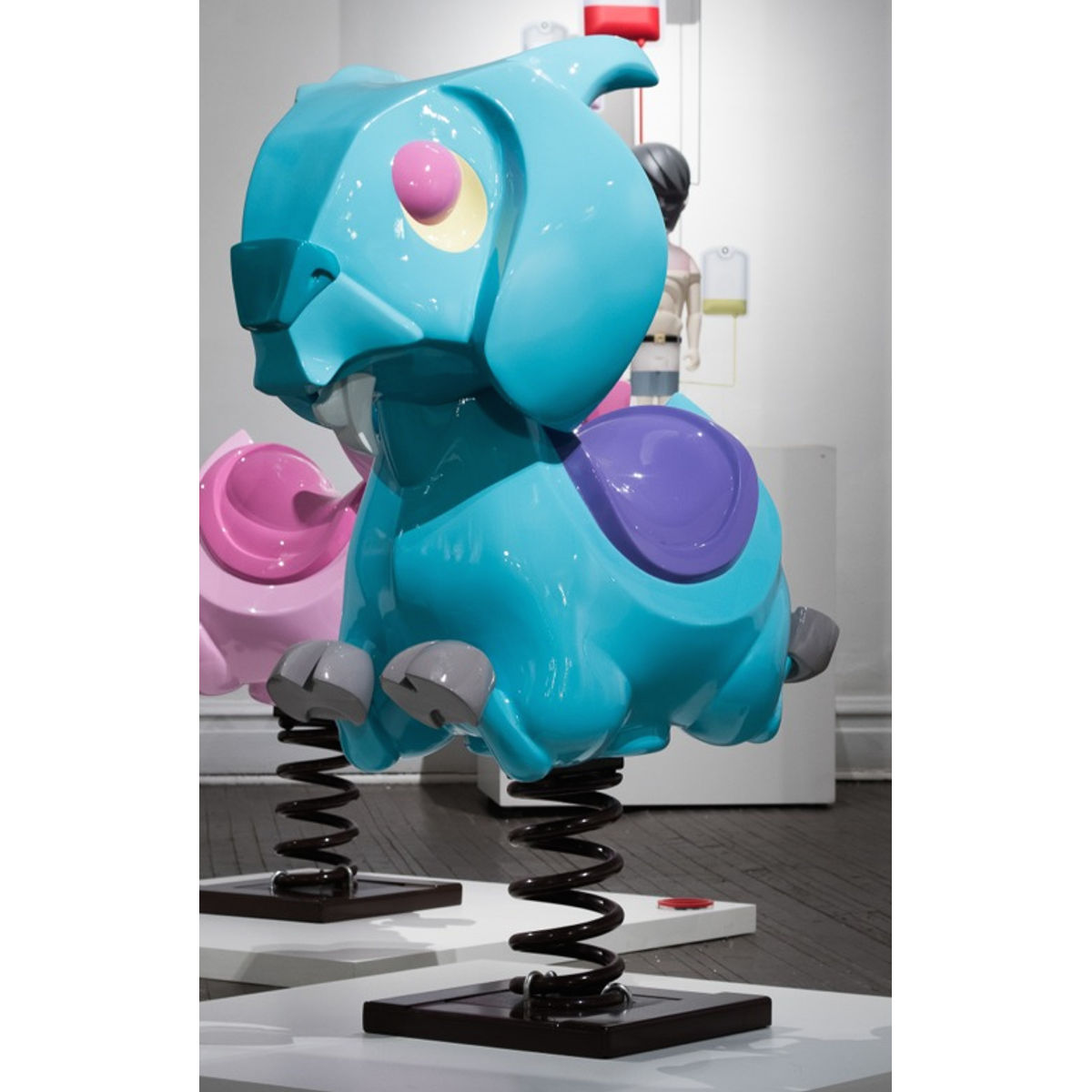 Solitary Rider - blue