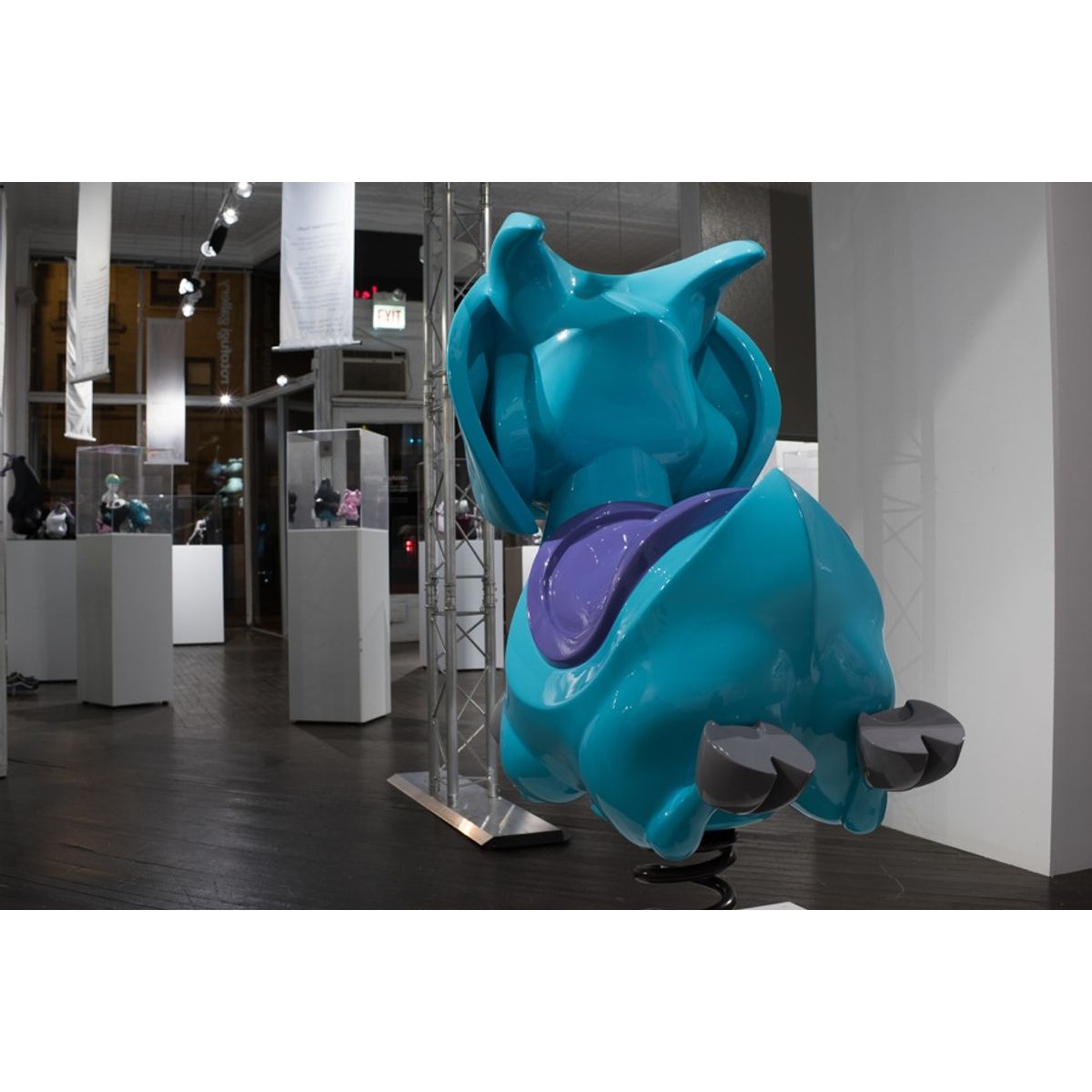 Solitary Rider - blue