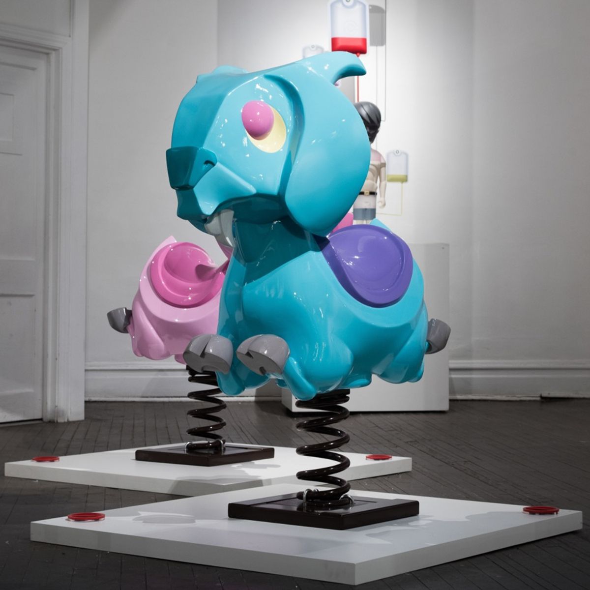 Solitary Rider - blue