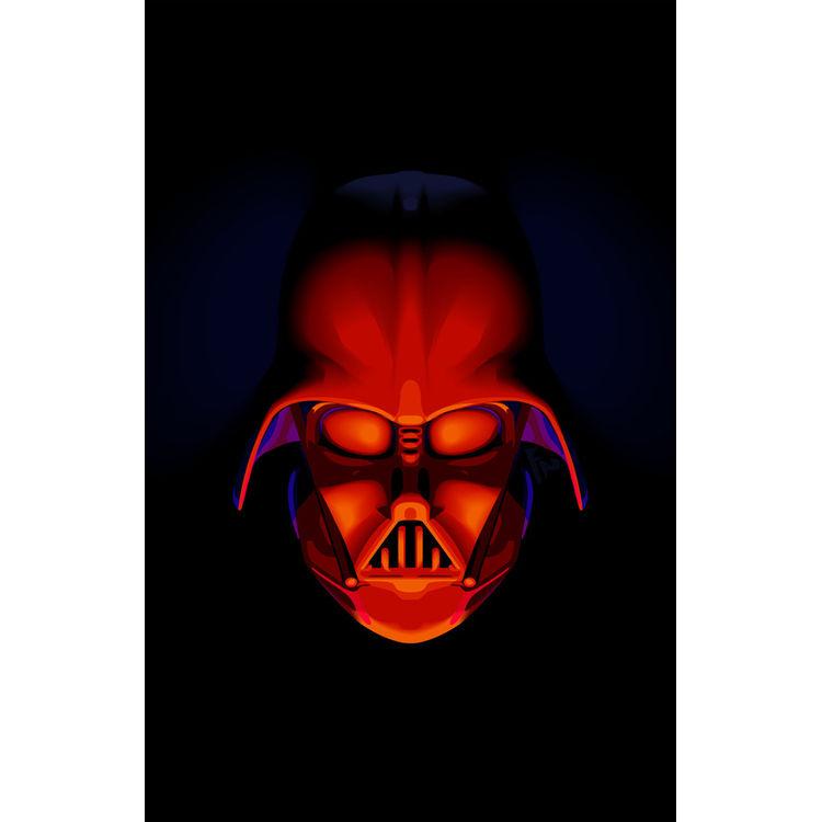 Vader Glow by Fiona Ng (darthasterisk)
