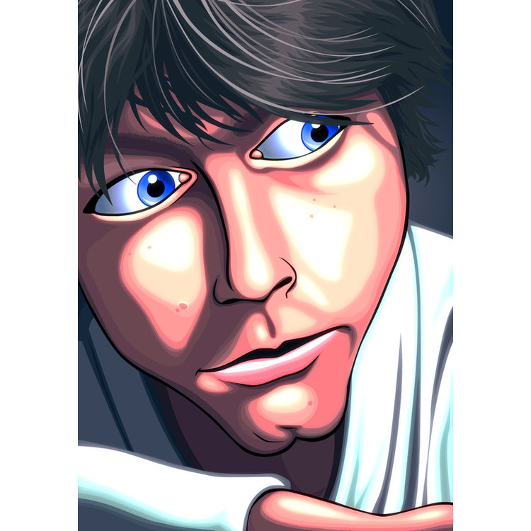 Luke Skywalker by Trev Murphy