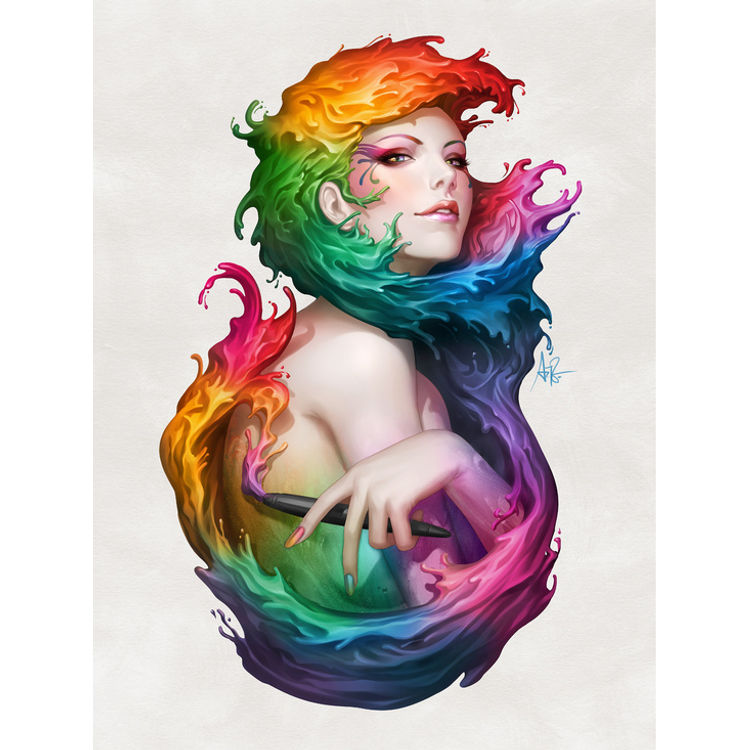 Angel of Colors by Artgerm™