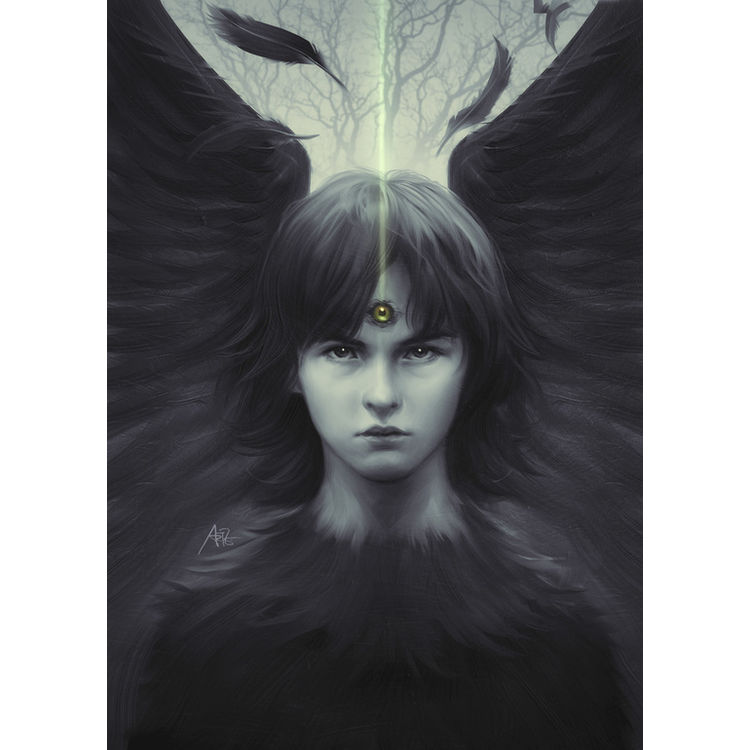 Eye of Raven by Artgerm™