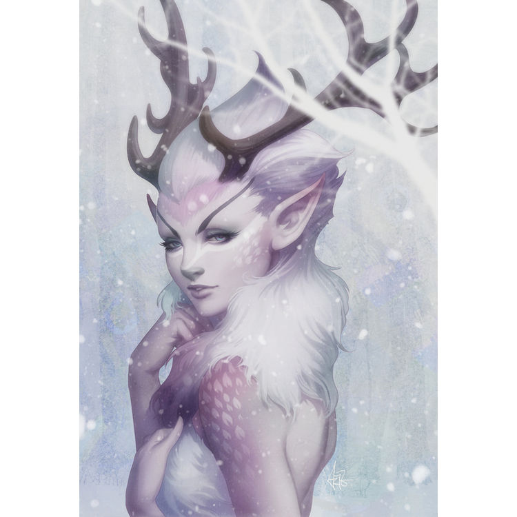 Reindeer Princess by Artgerm™