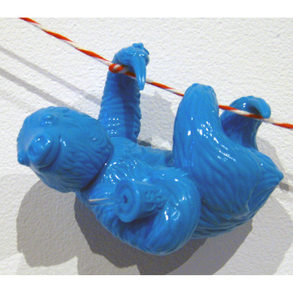 Sloth n Moth - unpainted blue