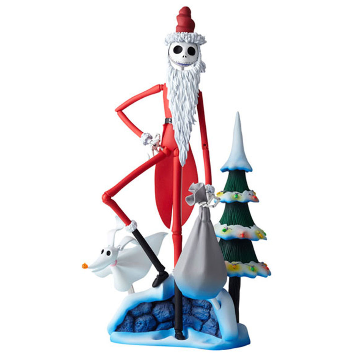 Tokusatsu Revoltech No.017 Jack Skellington Santa Ver. from Nightmare Before Christmas
