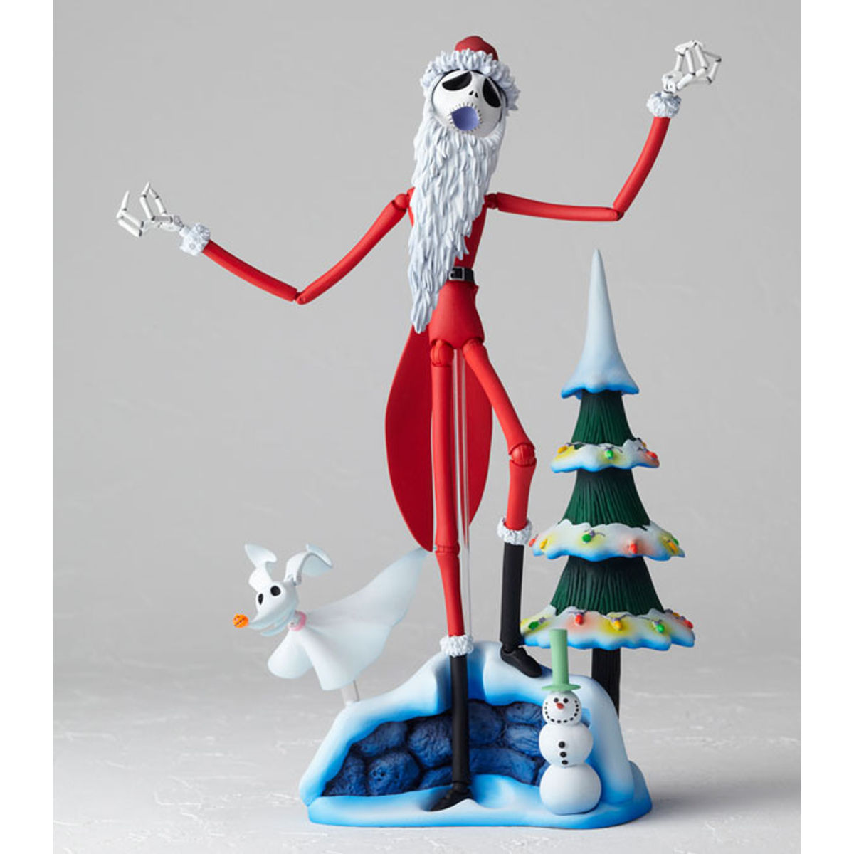 Tokusatsu Revoltech No.017 Jack Skellington Santa Ver. from Nightmare Before Christmas
