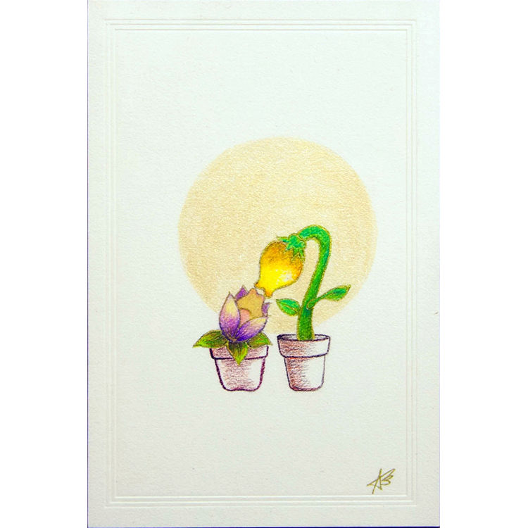 Caelestis Basiator (Heavenly Kisser) Study #8 by plushPLAY (Mariangela Tan)