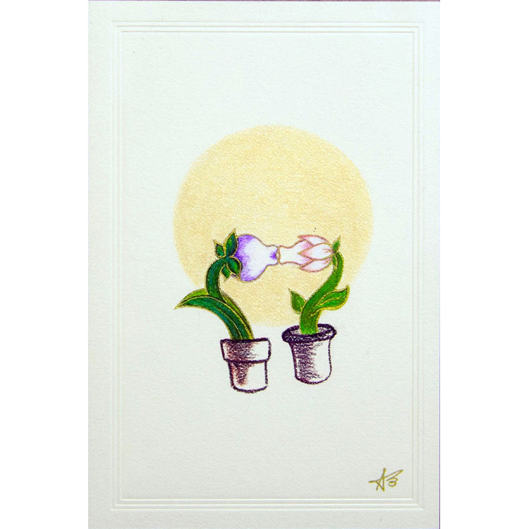 Caelestis Basiator (Heavenly Kisser) Study #9 by plushPLAY (Mariangela Tan)