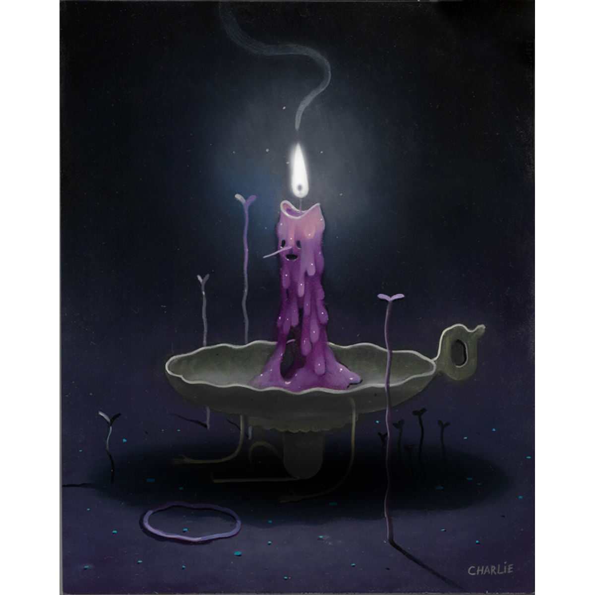 Purple Candleboy