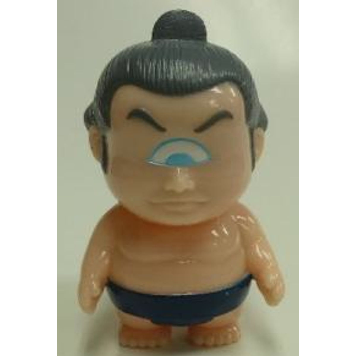 garbled Bruno Fuji - thin skin color ash hair navy blue loincloth -