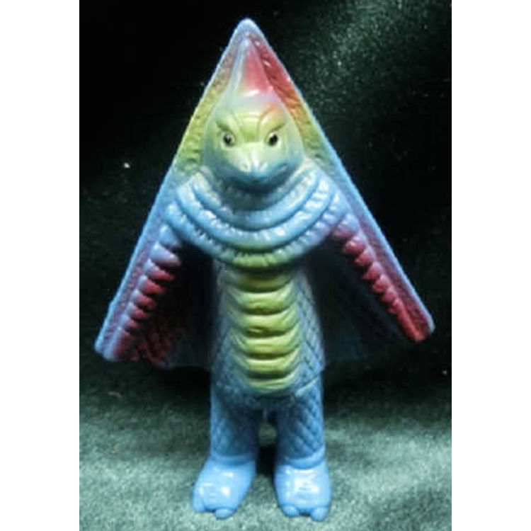 Enterprise mirror Man mini size Inbera light blue molded by Enterprise