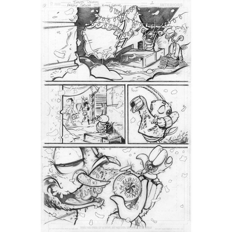 Harley Quinn Holiday Special Page 1 by Brandt Peters