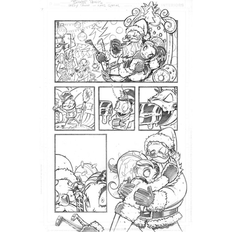 Harley Quinn Holiday Special Page 7 by Brandt Peters