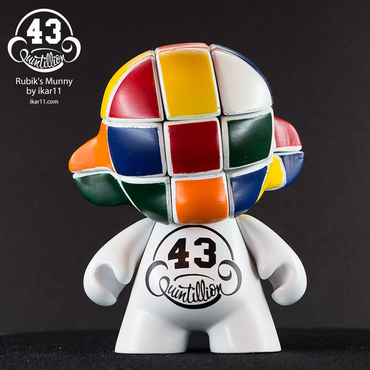 43 Quintillion Rubik’s Munny by ikar11