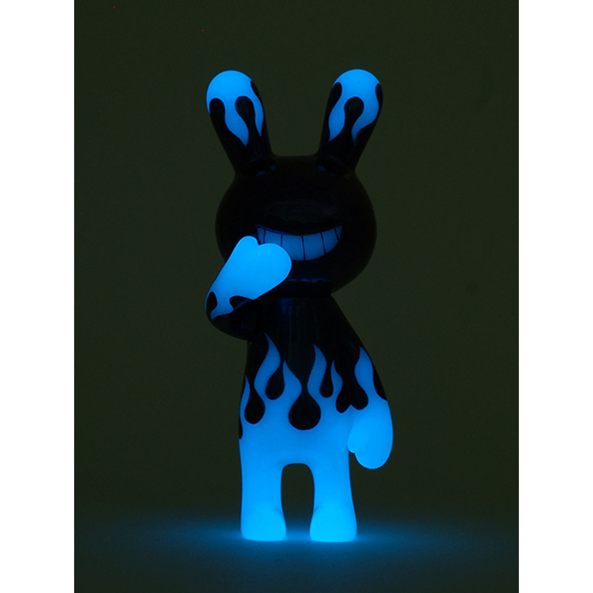 BLACK RABBiT fire pattern blue phosphorescent Majora Andromeda 2 Version