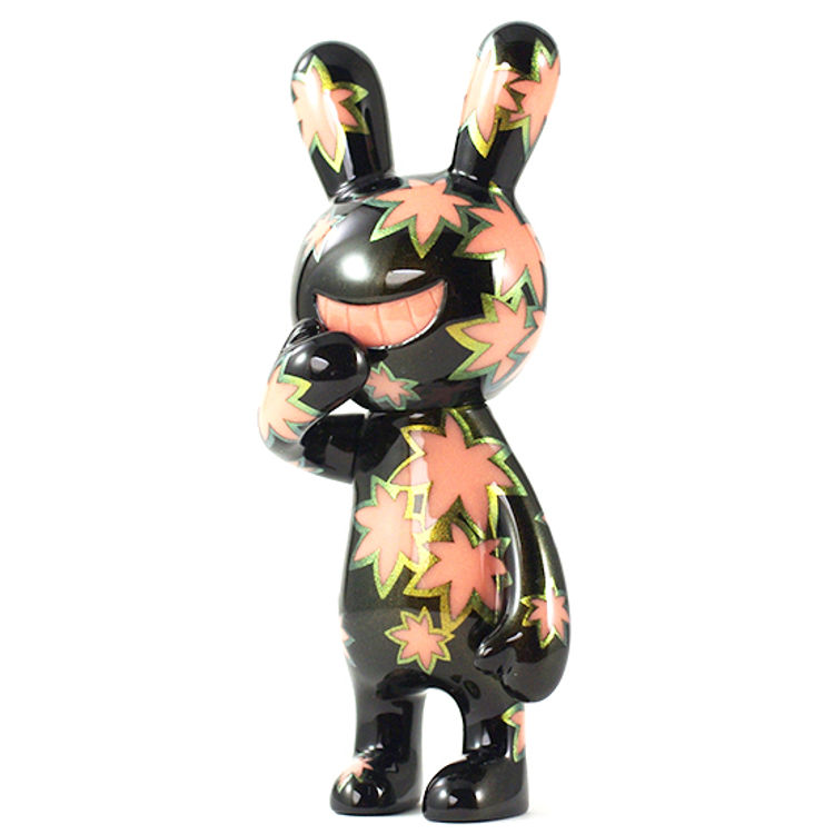BLACK RABBiT autumn leaves by Tadayuki Iwa (Black Rabbit)