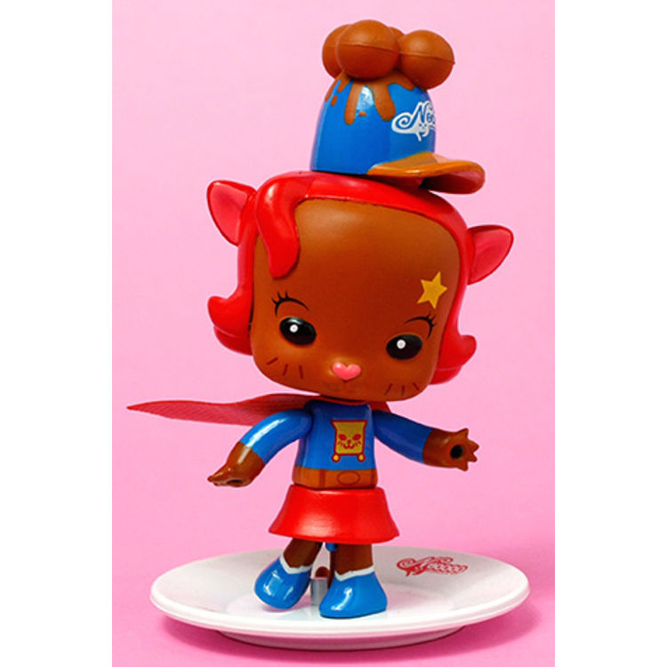 NECOCO MINI FIGURE - SUPERMANY CAT by Winson Ma