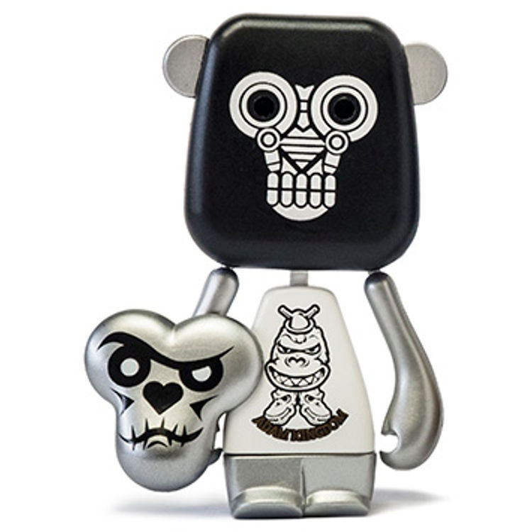 ARTDOL - Face Off Mini Figure - silver by Winson Ma