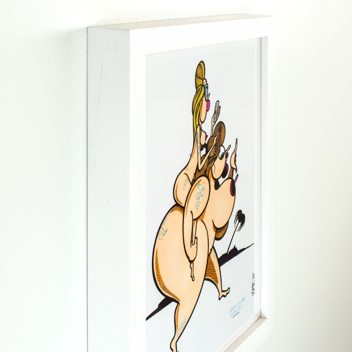 Riding In Cars With Joy - Original Artwork