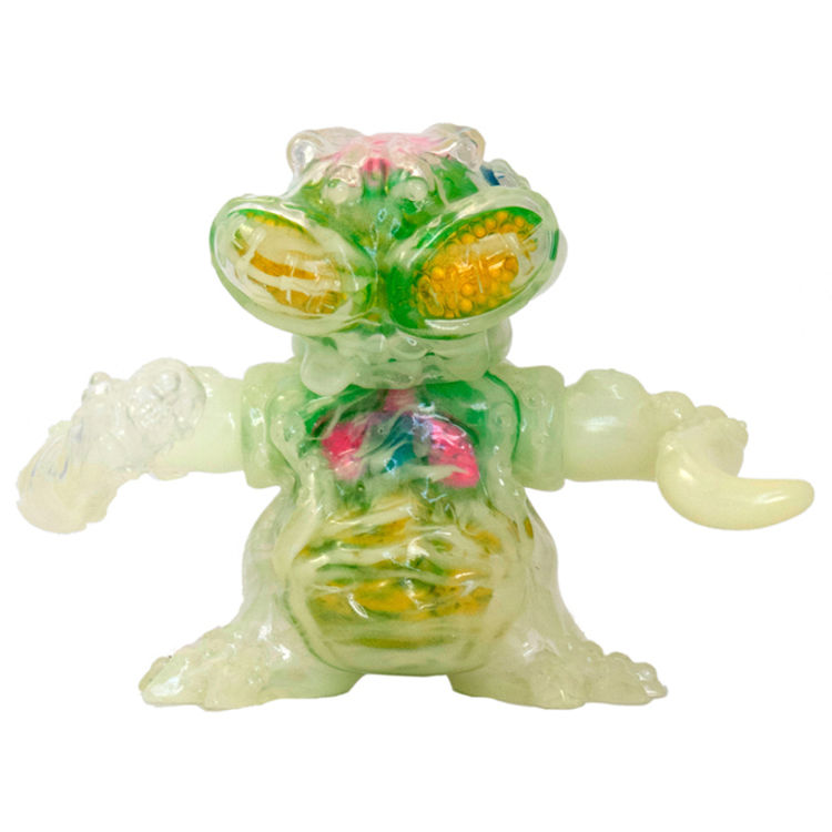 Toy Tokyo Exclusive Blobpus Clear Glow In The Dark Anatomy Version by BLObPUS