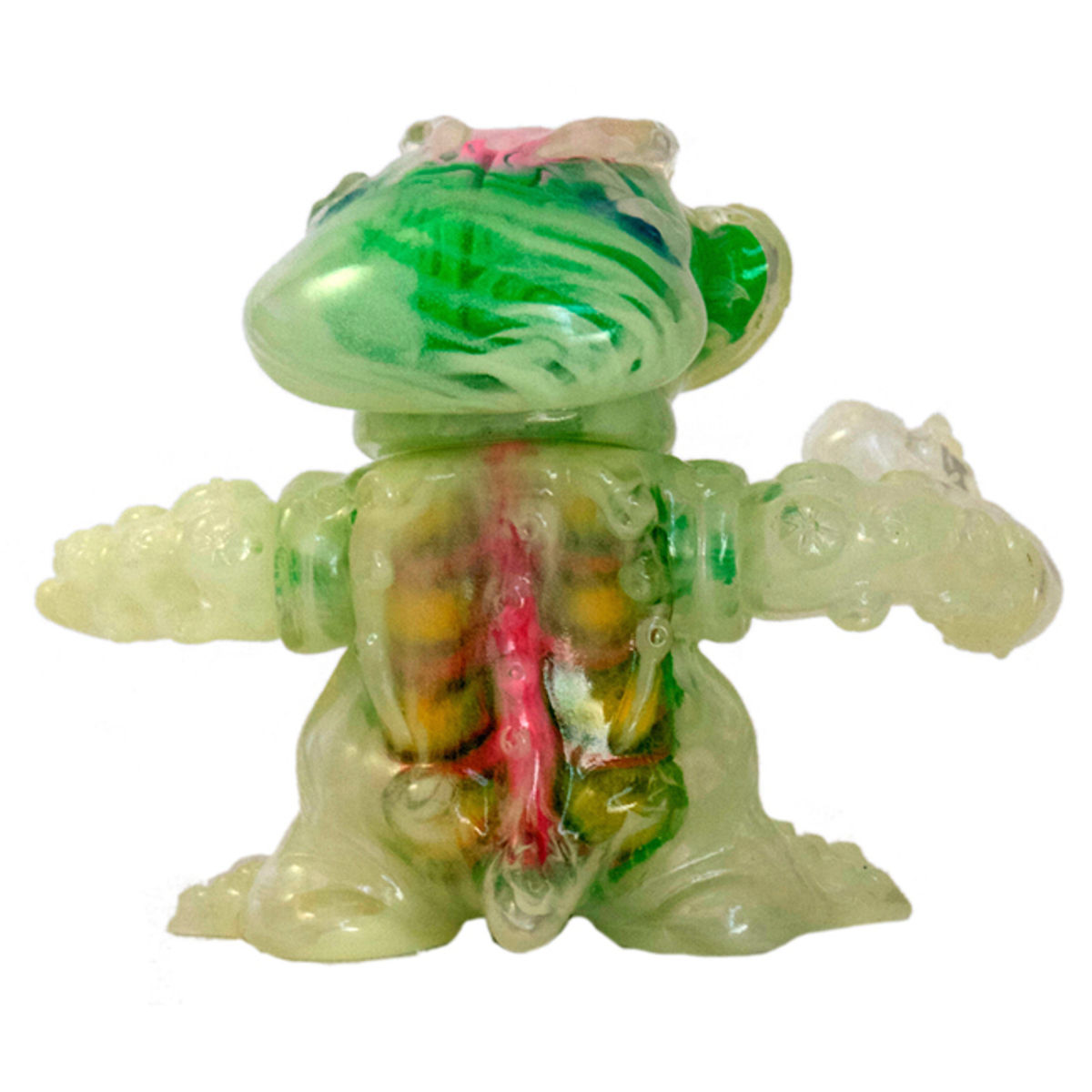 Toy Tokyo Exclusive Blobpus Clear Glow In The Dark Anatomy Version