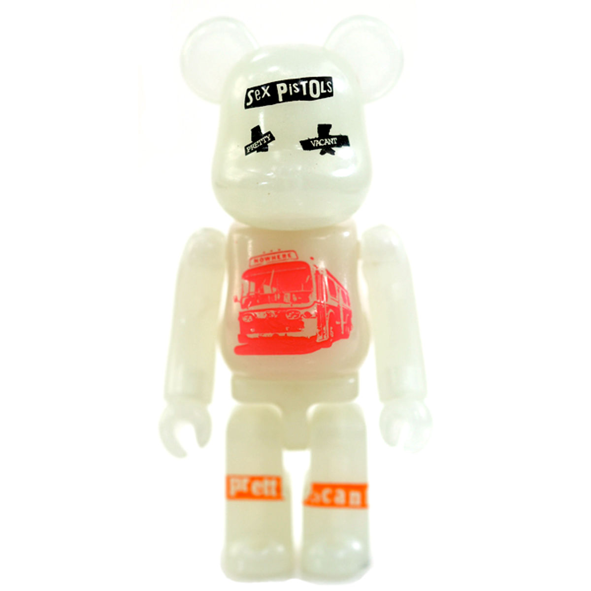 Secret Be@rbrick - Sex Pistols Pretty Vacant (GID)