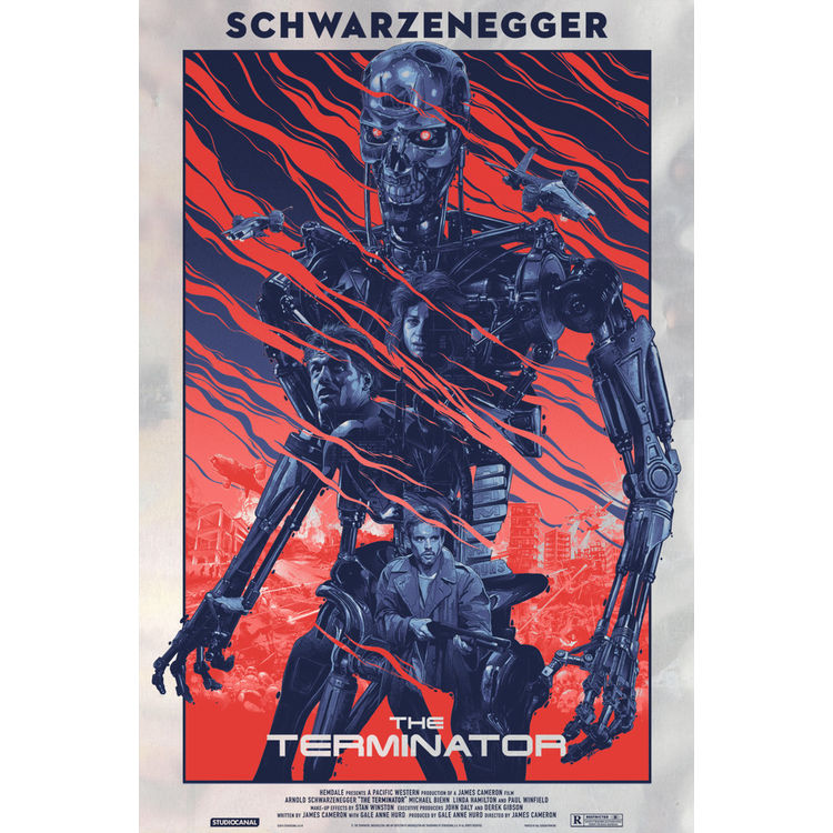The Terminator [Foil Variant] by Grzegorz Domaradzki