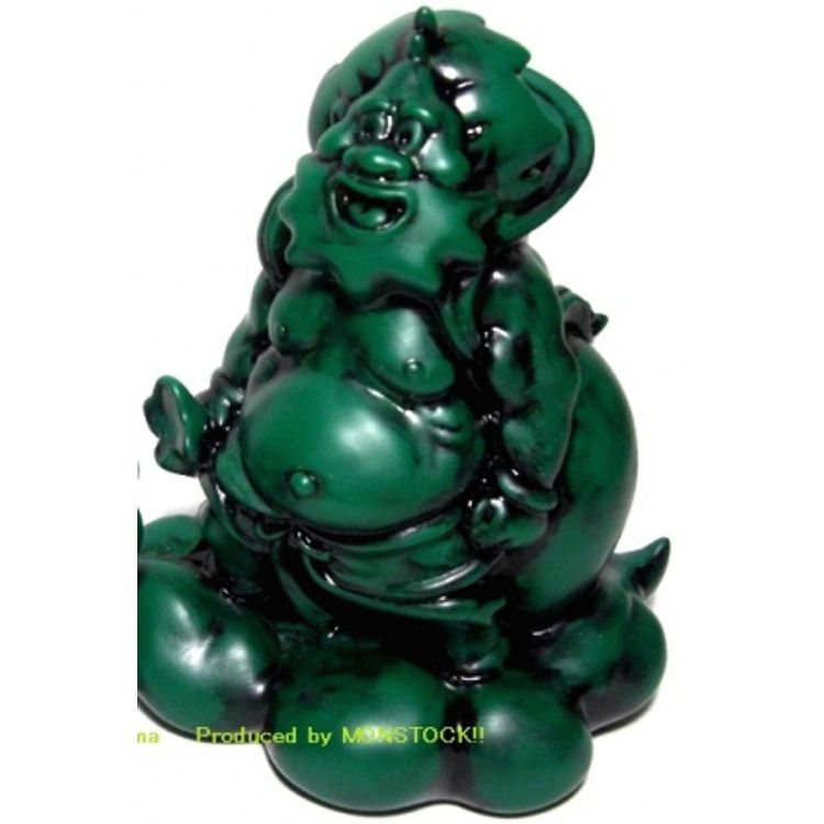 Mr. Fujin - lacquer style green by Monstock