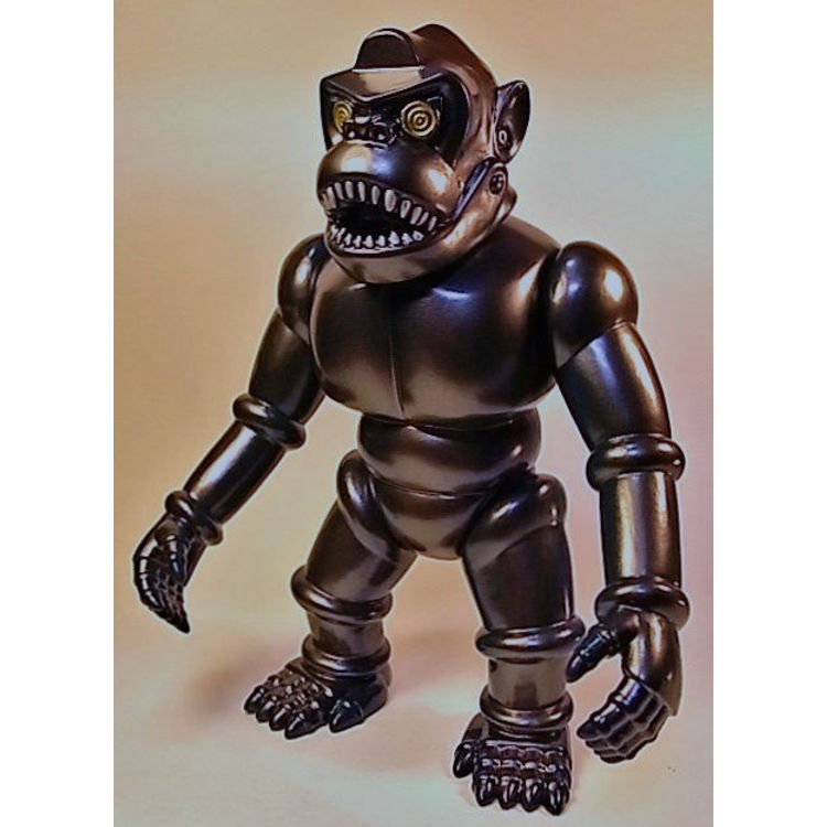 robot gorilla five quarters A type  molding color Godzilla Blue (dark blue)  Gun Metal blown ( include Evil Scientist omake ) by Target Earth