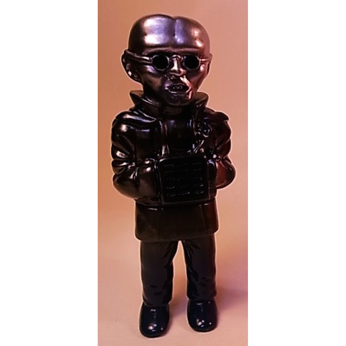 robot gorilla 5th B type  molding color Godzilla Blue (dark blue)  Brass (brass color) blow ( include Evil Scientist omake )