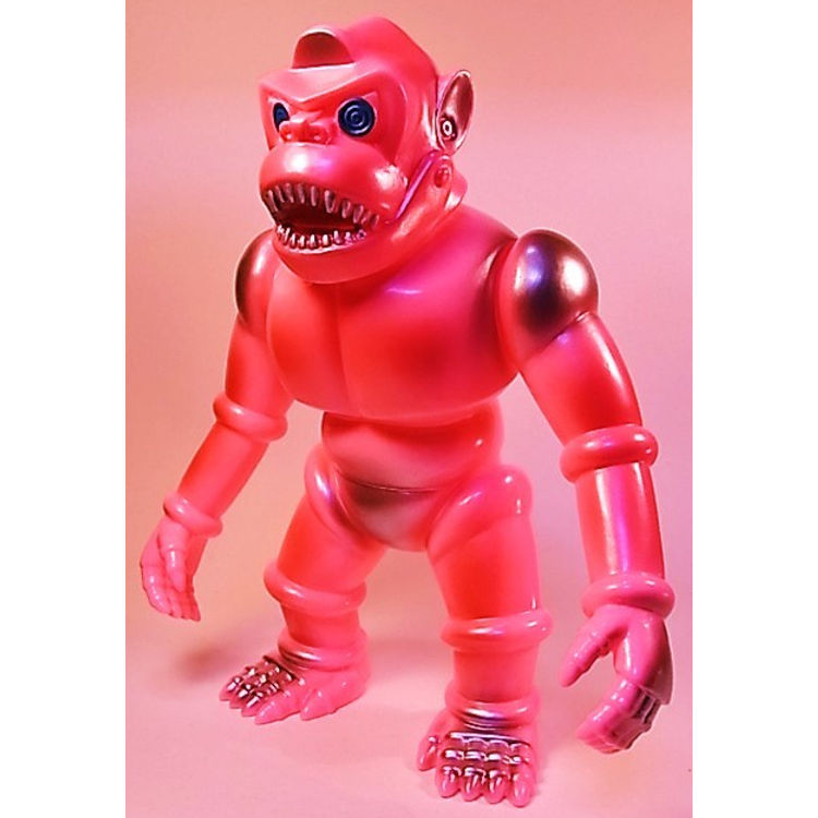 robot gorilla 6th (final phase)  pink molded color ( include Evil Scientist omake ) by Target Earth