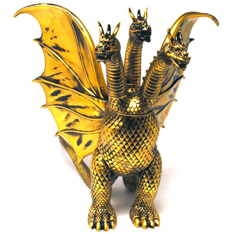50th King Ghidorah 1964 golden image by Marusan
